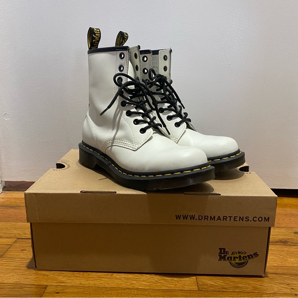 White Doc Martens